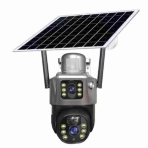 Solar Camera 4G Dual Lens SIM Slot 4MP PTZ