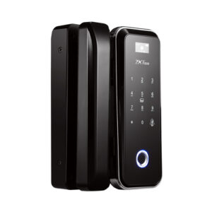 GL300 Glass Door Lock with Fingerprint, MF card, Password Verification