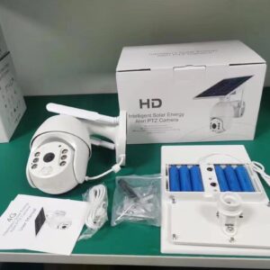 360 Degrees Solar PTZ Ubox CCTV Smart Camera With 4G SIM Card
